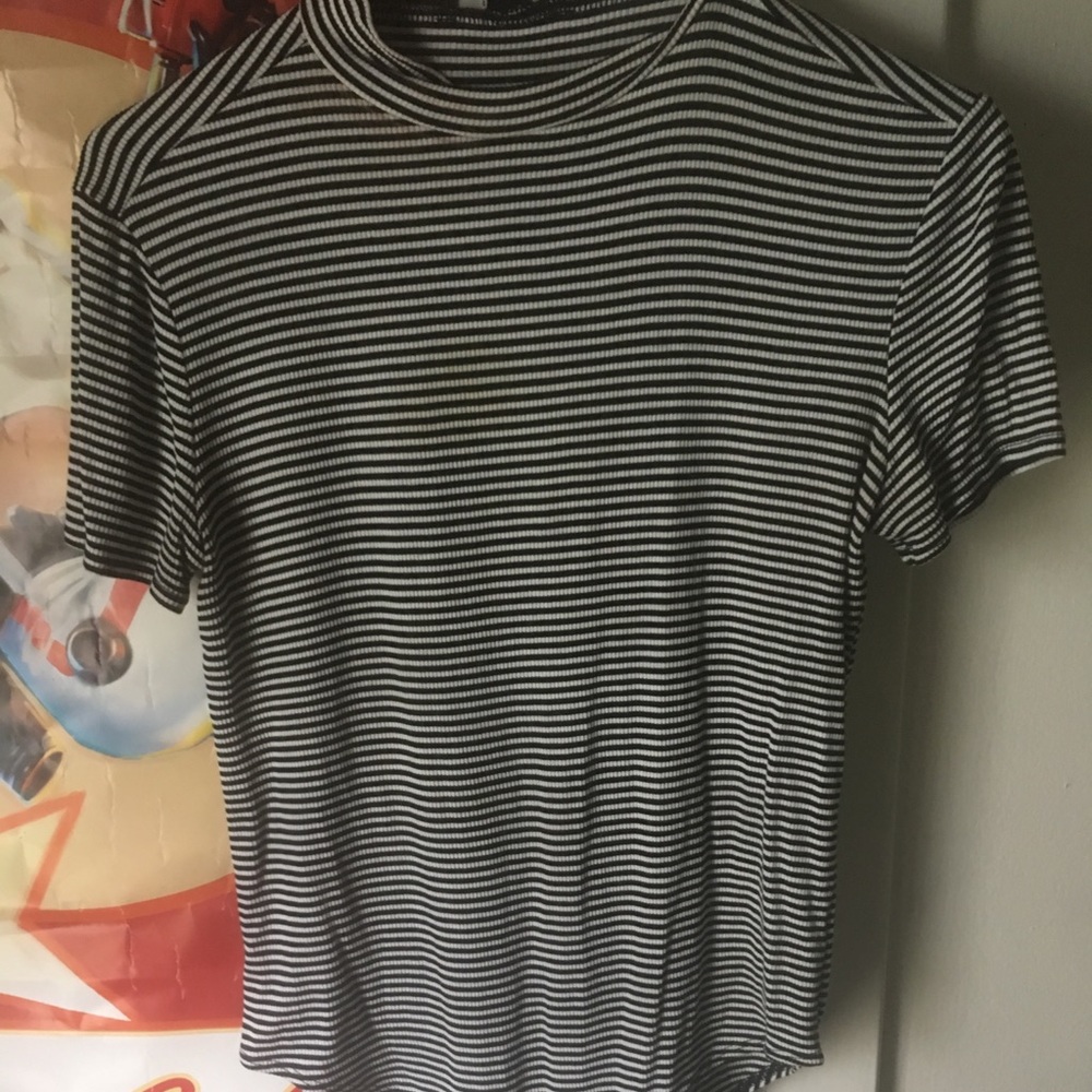 Striped bodysuit